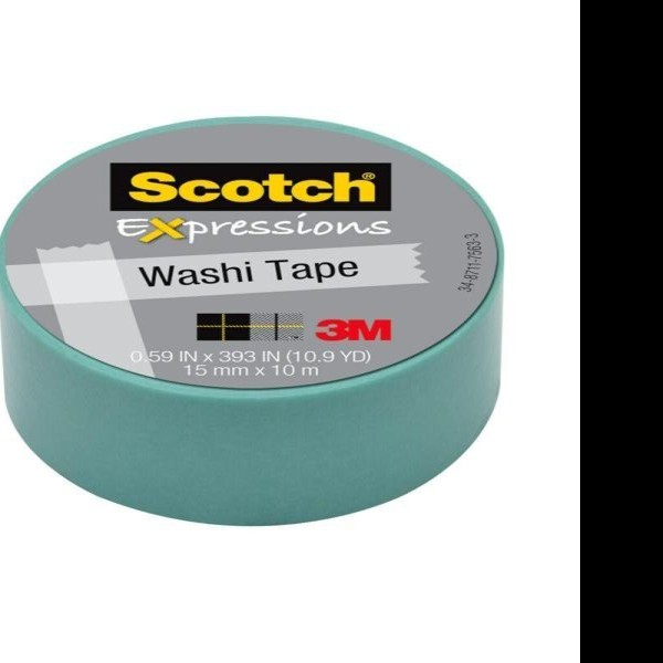 CINTA EXPRESSIONS C314 WASHI COLORES 15X10 PZA